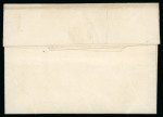 Stamp of Egypt » Posta Europea 1847-57 Two folded covers showing two different types