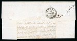 Stamp of Egypt » Posta Europea 1852-58 Two folded covers showing two different types