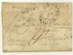 Stamp of Great Britain » Postal History » Maritime Isle of Wight & Liverpool: 1800-04, trio of covers with ship letter handstamps from Liverpool and Isle of Wight