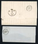 Stamp of Greece » Large Hermes Heads » Covers, frankings and destinations » External usages Three letters & one fragment from/to Trieste at U.