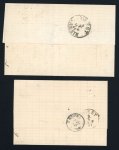 Stamp of Greece » Large Hermes Heads » Covers, frankings and destinations » External usages Three letters & one fragment from/to Trieste at U.