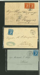 Stamp of Greece » Large Hermes Heads » Covers, frankings and destinations » External usages Lot of 12 covers of internal mails bearing large H