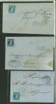 Stamp of Greece » Large Hermes Heads » Covers, frankings and destinations » External usages An attractive group of twelve covers showing internal