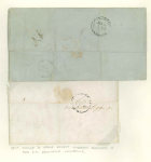 Stamp of Jamaica 1710-1857, group of 18 pre-stamp covers from Jamaica