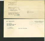 Stamp of Large Lots and Collections all world 1791-1926, small mixed lot of 12 covers