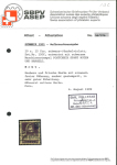 Stamp of Switzerland / Schweiz » Schweiz ab 1907 1921 Aufbrauchsausgaben 20 auf 15 Rp. im seltenen Dunkelviolett 150C, entwertet mit schwarzem Maschinenstempel « POSTCHECK SPART NOTEN UND BARGELD. »
