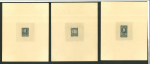 Stamp of Argentina 1889-91, "Sudamericana" Issue, an extraordinary assembly comprising 340+ die proofs and 600 essays