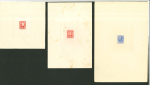 Stamp of Argentina 1889-91, "Sudamericana" Issue, an extraordinary assembly comprising 340+ die proofs and 600 essays