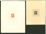Stamp of Argentina 1889-91, "Sudamericana" Issue, an extraordinary assembly comprising 340+ die proofs and 600 essays