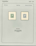 Stamp of Argentina 1889-91, "Sudamericana" Issue, an extraordinary assembly comprising 340+ die proofs and 600 essays