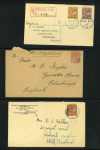 Stamp of British Empire General Collections and Lots 1890s-1940s, group of 44 British West Indies covers