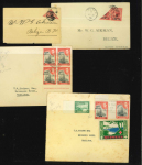 Stamp of British Empire General Collections and Lots 1890s-1940s, group of 44 British West Indies covers