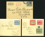 Stamp of British Empire General Collections and Lots 1890s-1940s, group of 44 British West Indies covers