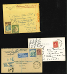 Stamp of British Empire General Collections and Lots 1890s-1940s, group of 44 British West Indies covers