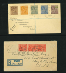 Stamp of British Empire General Collections and Lots 1890s-1940s, group of 44 British West Indies covers