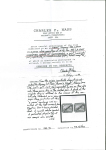 Stamp of Egypt » 1864-1906 Essays 1879 De La Rue Essay of Surcharge: 2pa on 5pa olive green, imperforate single with sheet margin top and bottom