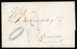 Stamp of Egypt » Austrian Post Offices » Alexandria 1854 (18.2) Folded letter sheet from Alexandria to