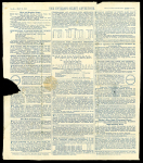 Stamp of Great Britain » 1840 Mulreadys & Caricatures » Advertising Letter Sheets Envelope Select Advertiser: 1840 (Aug 12) 1d Mulready lettersheet, sent from London to Margate