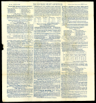 Stamp of Great Britain » 1840 Mulreadys & Caricatures » Advertising Letter Sheets Envelope Select Advertiser: 1840 (Sep 18) 1d Mulready lettersheet, sent from Bangor to Anglesey (Wales)