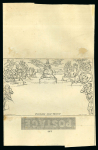 Stamp of Great Britain » 1840 Mulreadys & Caricatures » Advertising Letter Sheets Envelope Select Advertiser No. 6: 1d Mulready lettersheet, unused