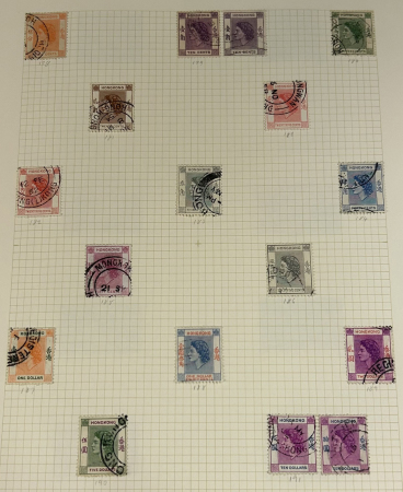 Stamp of Hong Kong 1953-97, mint & used collection in an album from 1953-88 plus a small box