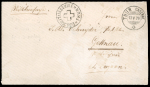 Stamp of Switzerland / Schweiz » Vorphilatelie 1878, Brief von Thun nach Gettnau, mit Stempel « THUN CASERNE 13 V 78 » und Truppenstempel « EIDGENÖSSISCHE MITLITAIRSCHULE THUN »