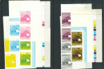 Stamp of Zaire Zaire (former Congo Democratice Republic) 1987 reptiles in progressive colour die proofs 9in pairs