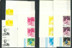 Stamp of Zaire Zaire (former Congo Democratice Republic) 1987 reptiles in progressive colour die proofs 9in pairs