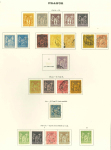 Stamp of France » Collections 1849-1900, collection de classiques bien suivie majorité