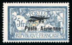 Stamp of France » Poste Aérienne 1927, Merson PA Y&T n°1 et 2, neufs ** MNH gomme d'origine