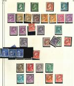 Stamp of France » Collections 1859-1975, sur des feuilles Yvert Standard ensemble