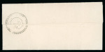 Stamp of France » Lettres Classiques 1871, Bordeaux Y&T n°43B 10c bistre orangé sur lettre GC 3080