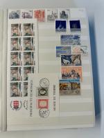 Stamp of Colonies françaises » Monaco 1977-2013, dans deux classeurs collection de Monaco