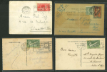 Stamp of France » Collections 1924, lot d'une vingtaine de lettres, cartes et entiers