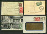Stamp of France » Collections 1924, lot d'une vingtaine de lettres, cartes et entiers