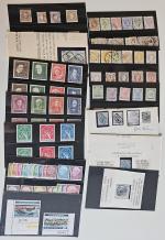 Stamp of Large Lots and Collections 1850s-1970s, Extensive accumulation of sets on stockcards with considerable strength in better material nh