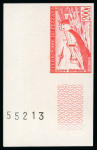 Stamp of Colonies françaises » Fezzan Fezzan poste aérienne : 1948, Y&T n°4-7 non dentelés