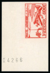 Stamp of Colonies françaises » Fezzan Fezzan poste aérienne : 1948, Y&T n°4-7 non dentelés