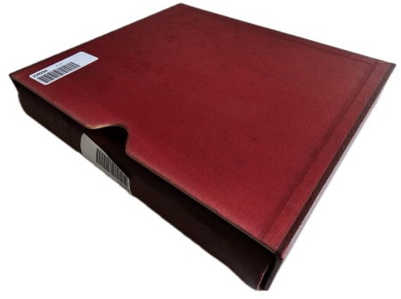 Stamp of France » Collections 1900-1945, dans une reliure électrique et feuilles