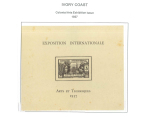 Stamp of Colonies françaises » Côte-d'Ivoire Côte-d'Ivoire : 1892-1947