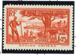 Stamp of Colonies françaises » Côte-d'Ivoire Côte-d'Ivoire : 1892-1947