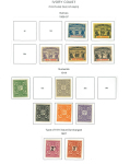Stamp of Colonies françaises » Côte-d'Ivoire Côte-d'Ivoire : 1892-1947