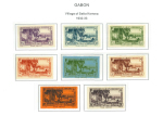 Stamp of Colonies françaises » Gabon Gabon : 1904-1933, petite collection neufs **/*/obl