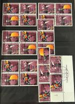 Stamp of Switzerland / Schweiz » Sammlungen 1850-2000, umfangreicher Posten meist auf Steckkarten, ab Rayon II
