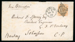 Stamp of Ireland » Postal History (Arranged alphabetically by County) 1854-1905 Line Engraved Used to Ed.VII in Ireland:
