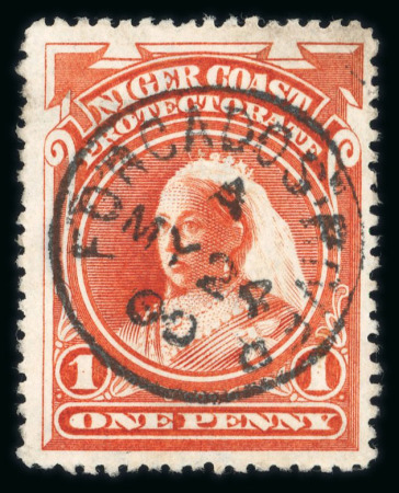Stamp of Nigerias » Niger Coast Protectorate 1894-98 1/2d to 10s specialised used selection of singles,