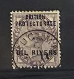 Stamp of Nigerias » Niger Coast Protectorate 1892-94 Oil River 1/2d to 5ds specialised used selection