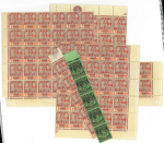 Stamp of Malaysia » Malaysian States » Johor 1944 Japanese Occupation: Array of various values in