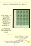 Stamp of Ireland » 1922 (Jul-Nov) Thom Overprints (T25-T41) 1/2d green, specialised study of the T22 control blocks