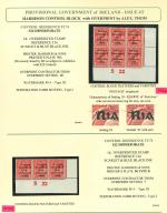 Stamp of Ireland » 1922 (Jul-Nov) Thom Overprints (T25-T41) 1d scarlet, specialised study of the S22, T22 control